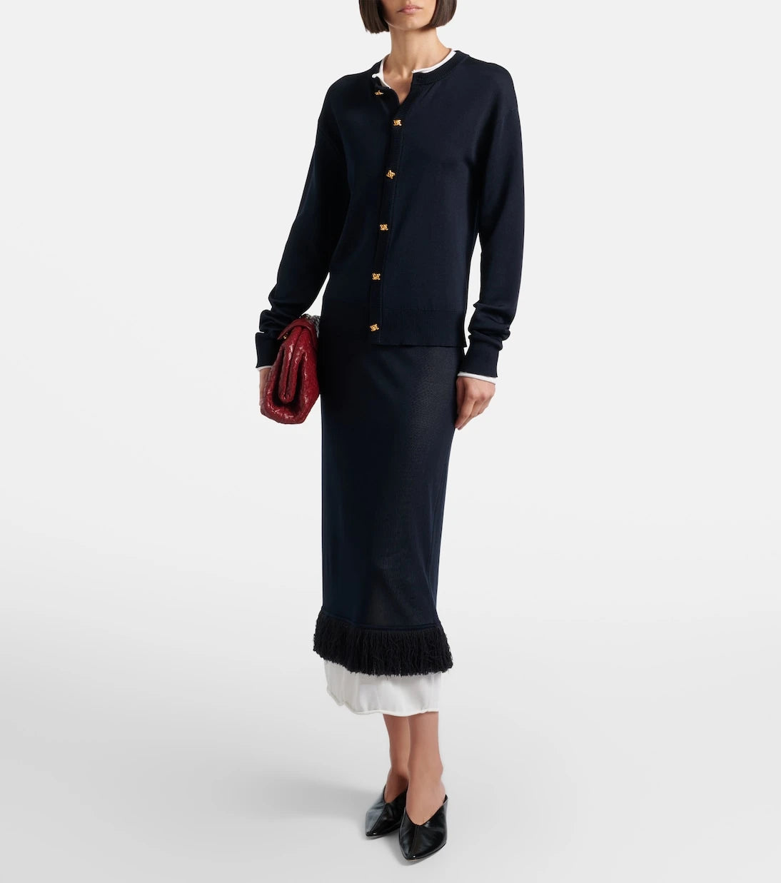 Bottega Veneta - Silk cardigan