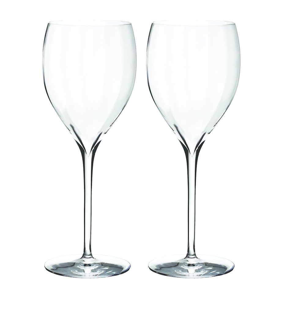 Waterford Set of 2 Elegance Optic Sauvignon Blanc Wine Glasses