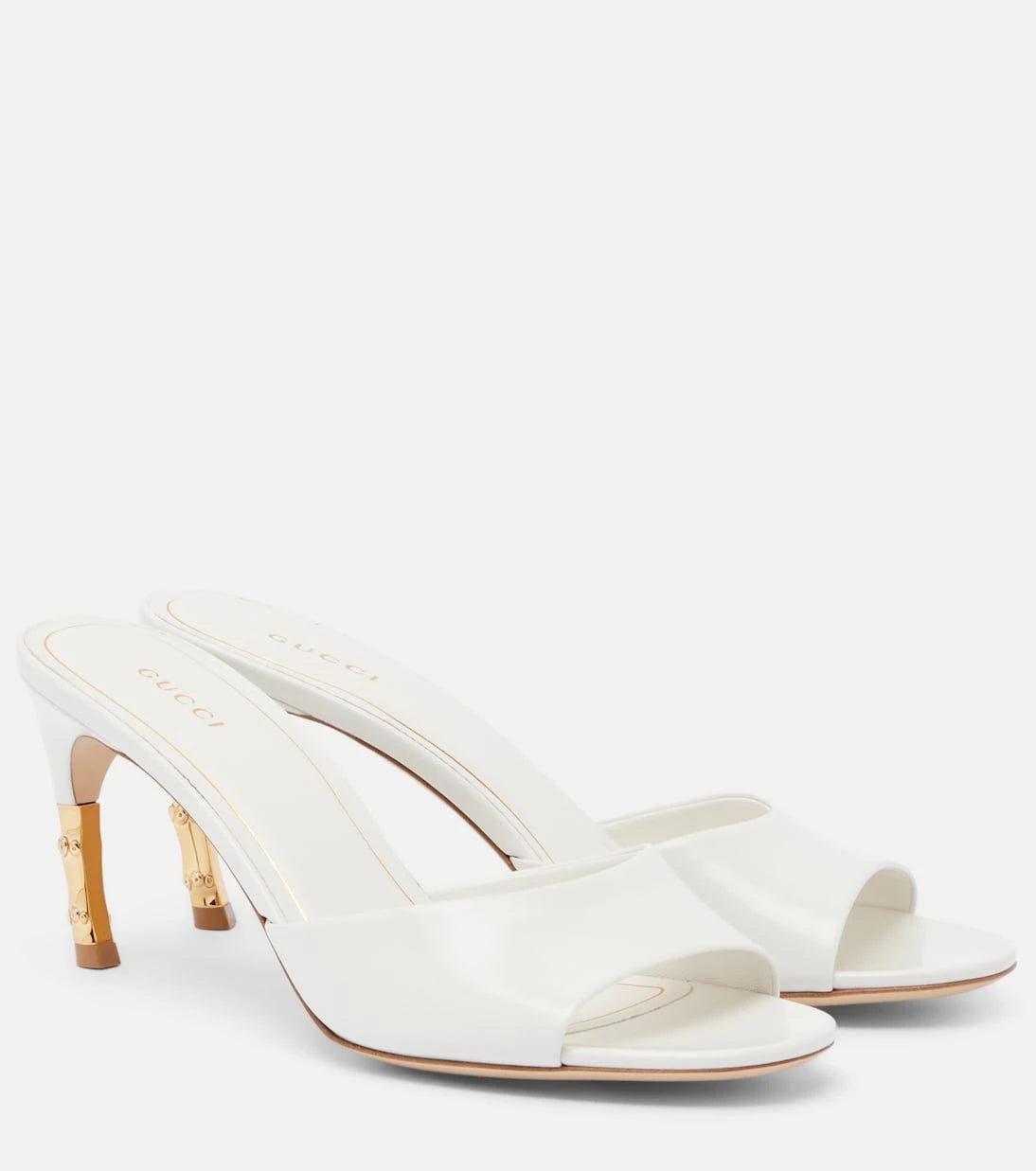 Gucci - Castello leather mules