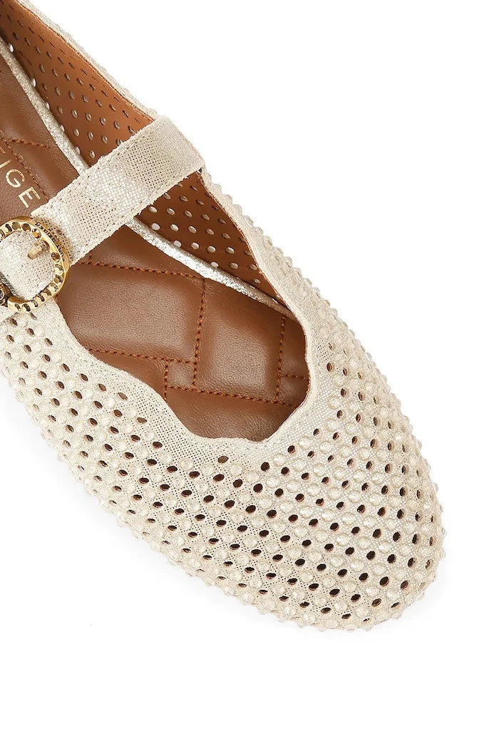 Kurt Geiger London кожени балеринки Wavy Mayfair Ballet Flat