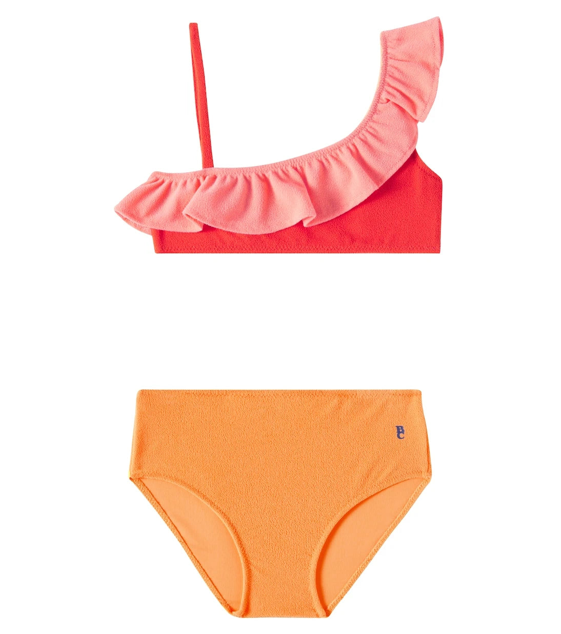 Bobo Choses - Ruffled asymmetrical bikini
