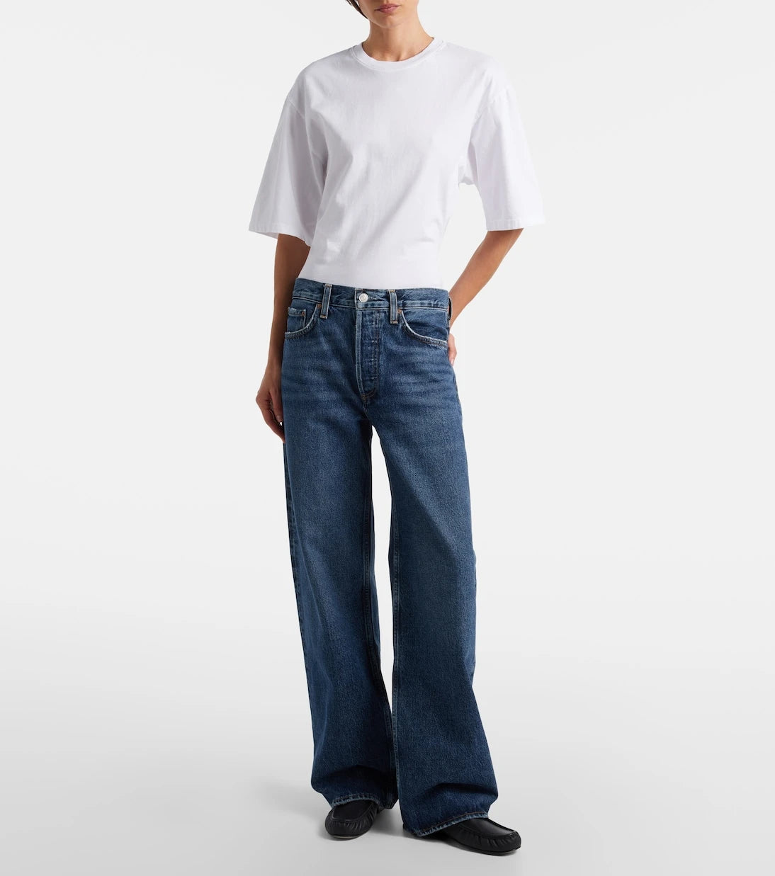 Agolde - Arc 32" wide-leg jeans