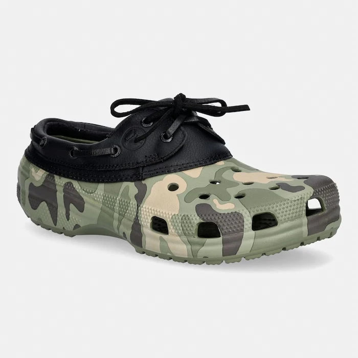 Crocs Erkek Classic Duck Camo Boat Shoe Mokasen