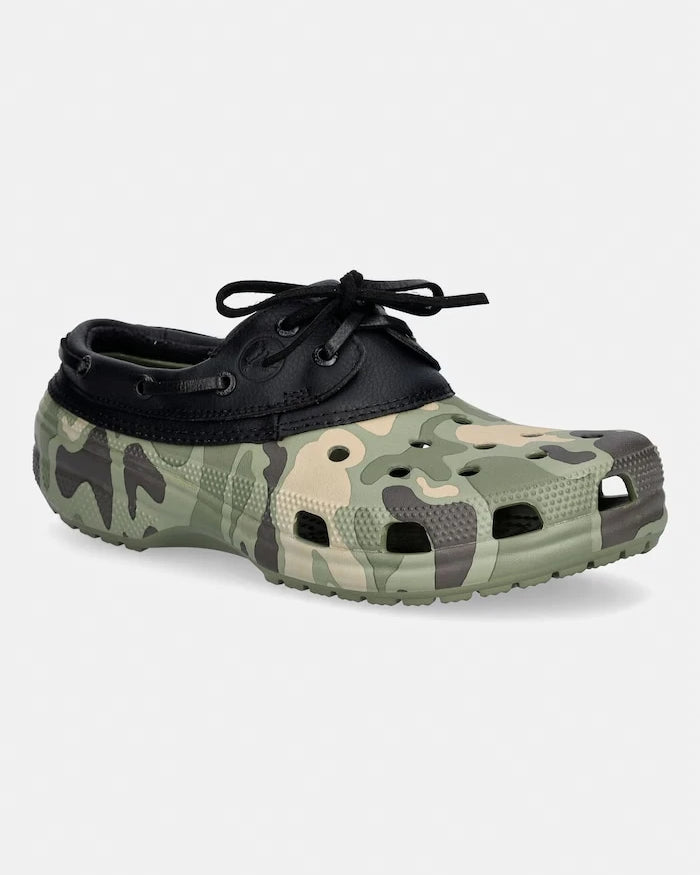Crocs Erkek Classic Duck Camo Boat Shoe Mokasen