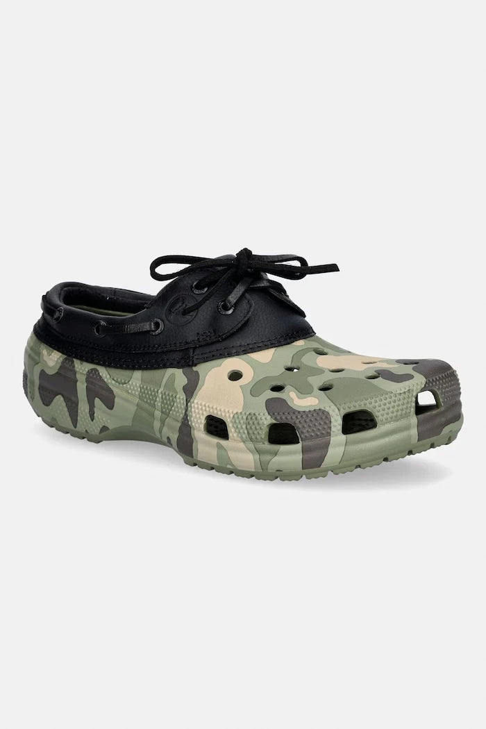 Crocs Erkek Classic Duck Camo Boat Shoe Mokasen