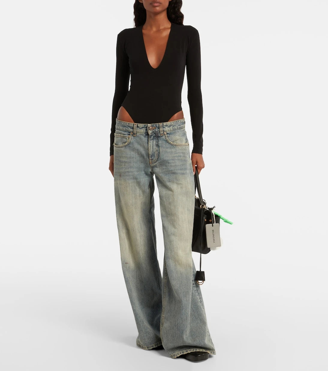 Balenciaga - V-neck bodysuit