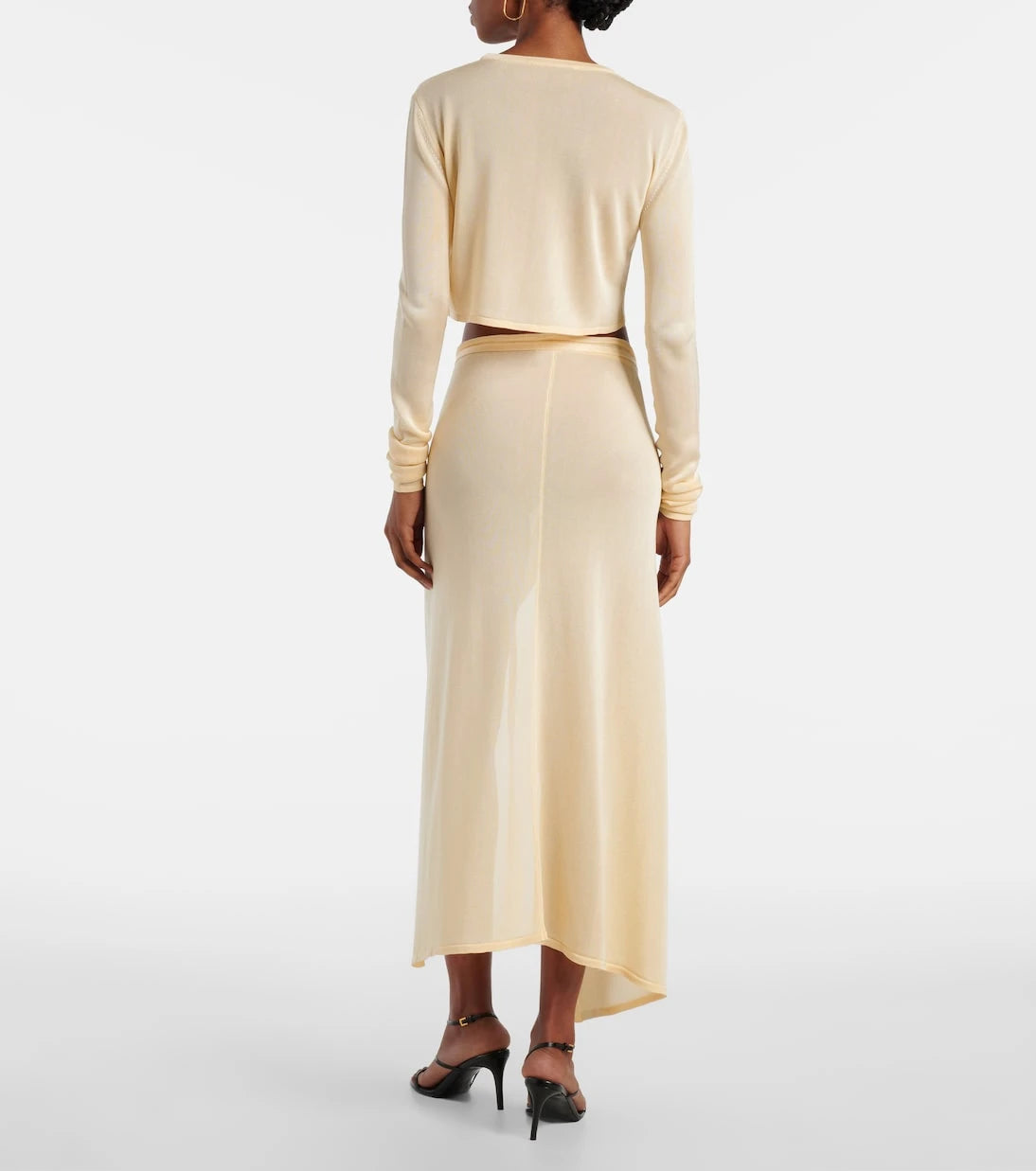 The Frankie Shop - Kazel knitted cropped top