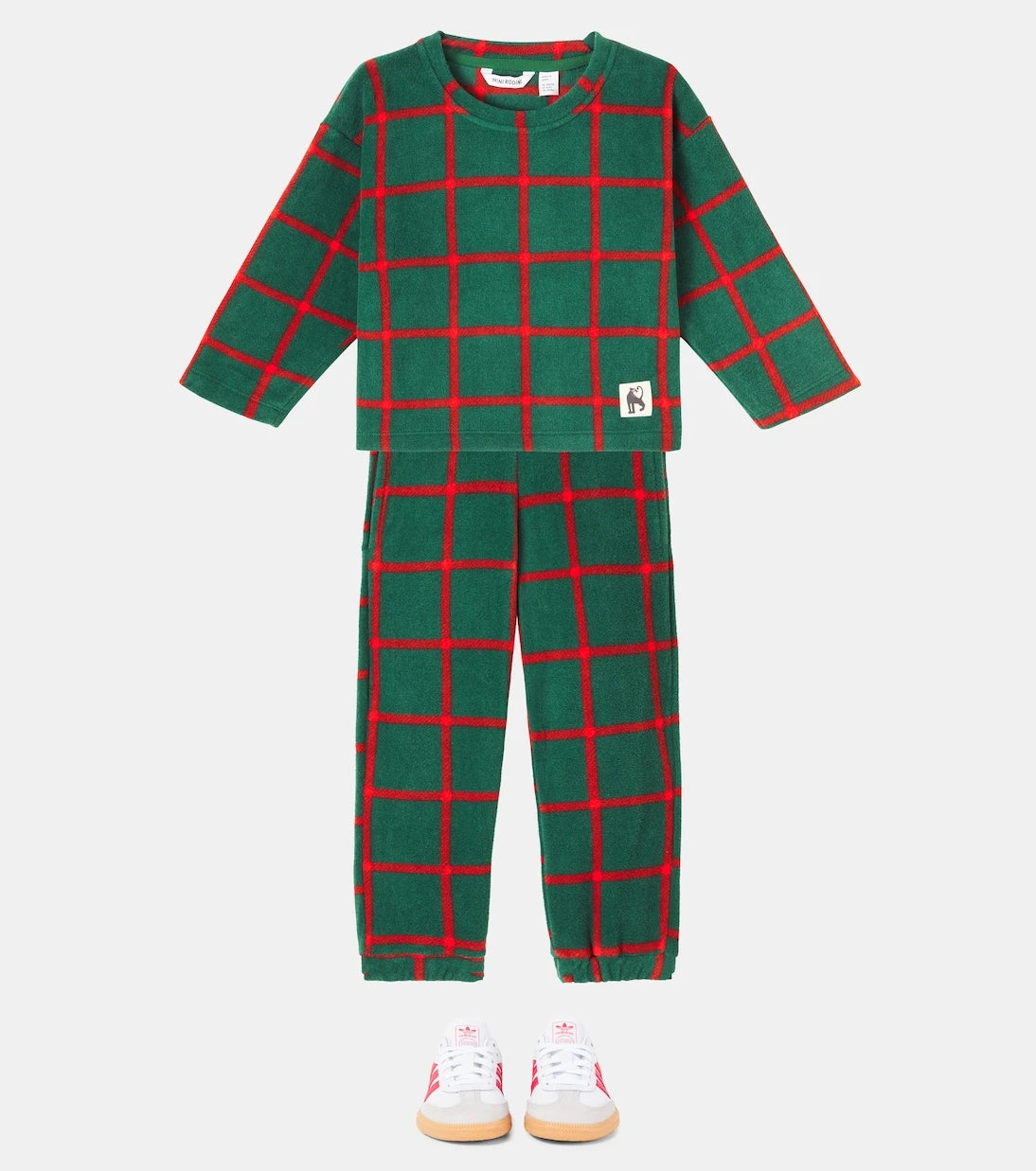 Mini Rodini - Checked fleece top