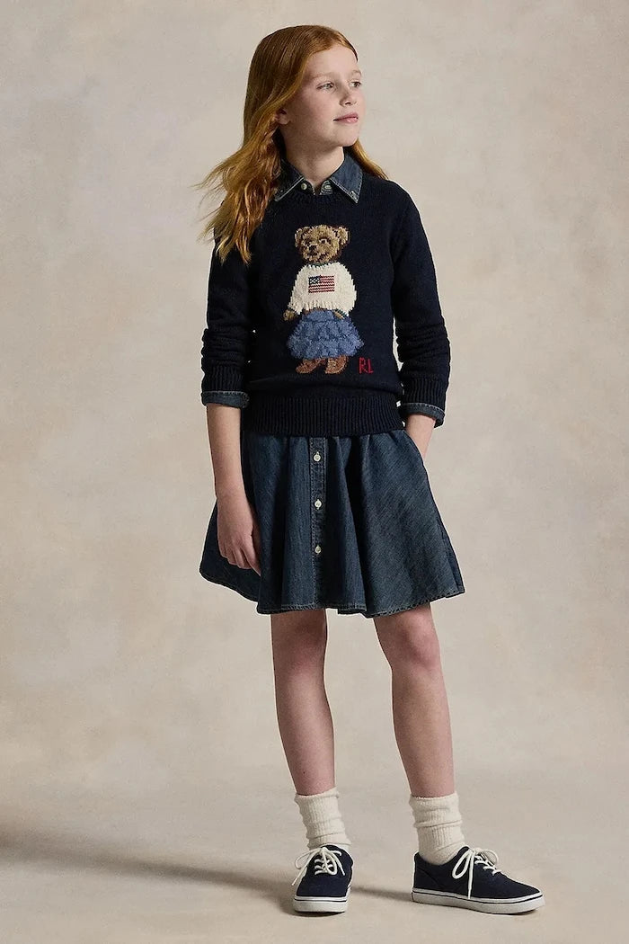 Детски памучен пуловер Polo Ralph Lauren