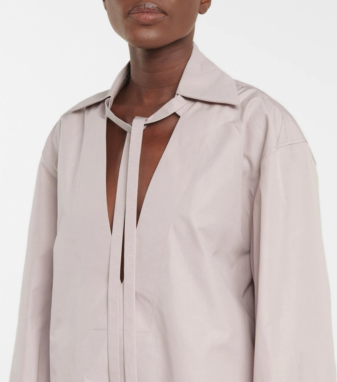 Jil Sander - Cotton poplin blouse