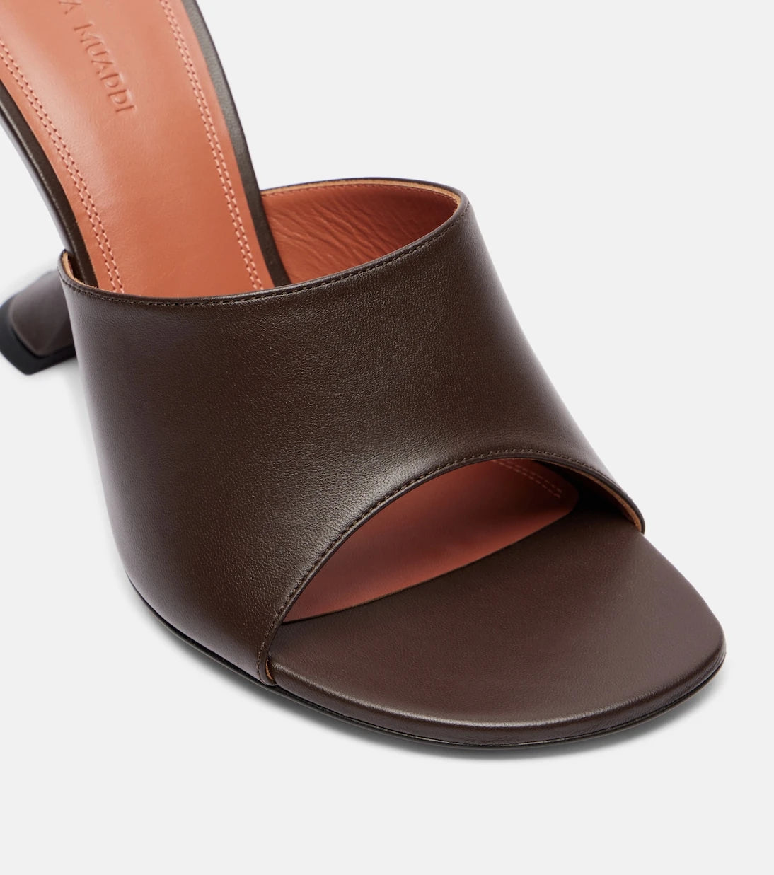 Amina Muaddi - Taylor 90 leather mules