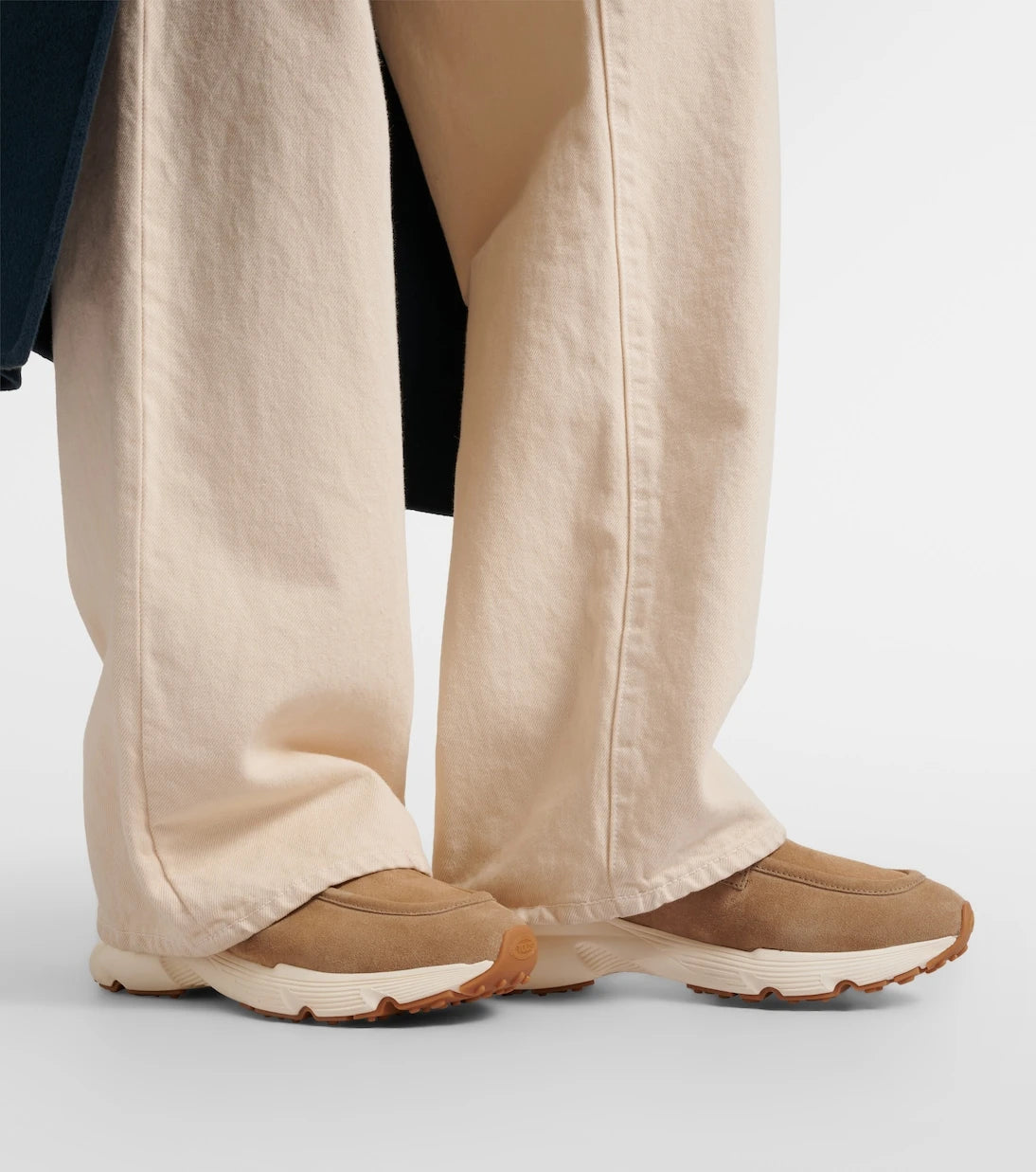 Tod's - Suede slip-on shoes