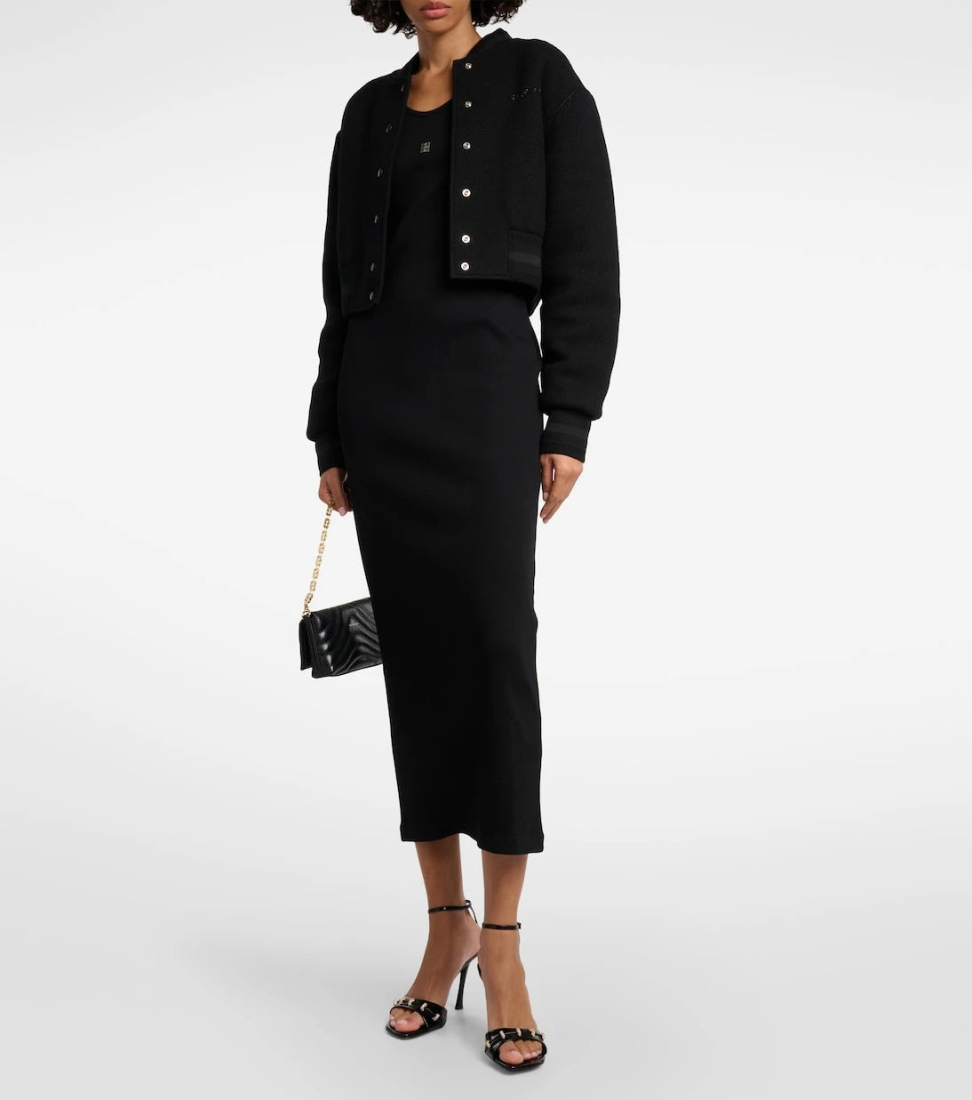 Givenchy - حقيبة كتف 4G Soft Micro من الجلد