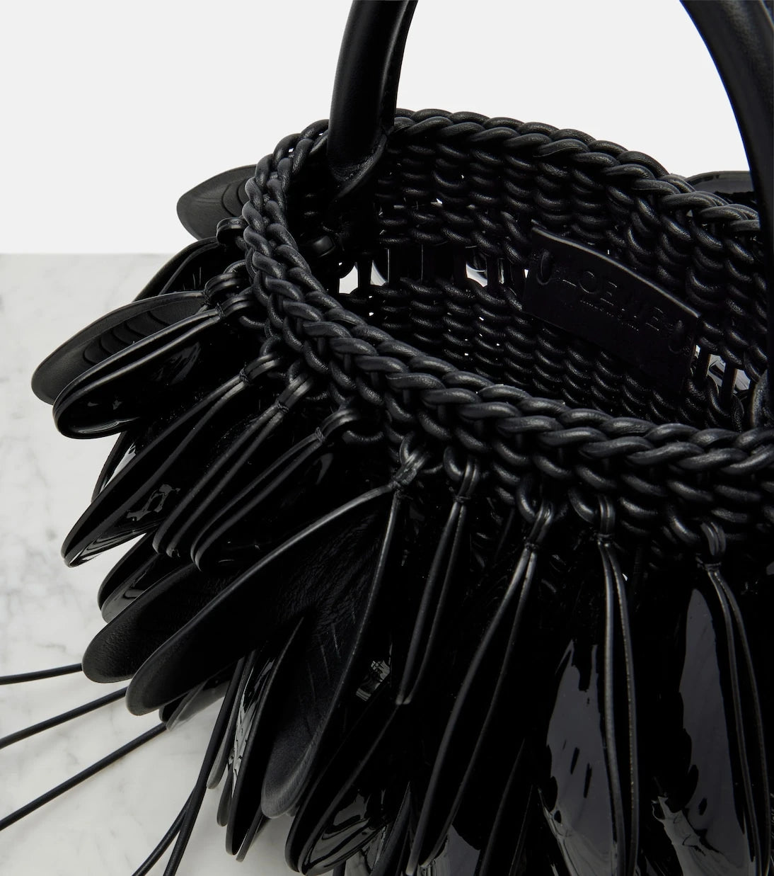 Loewe - Shell Small leather bucket bag