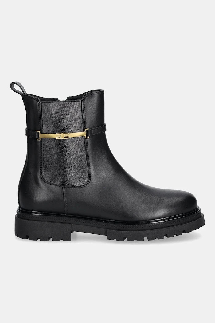 Детски челси боти от кожа Elisabetta Franchi