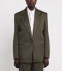 Stella McCartney Green Wool Tailored Blazer