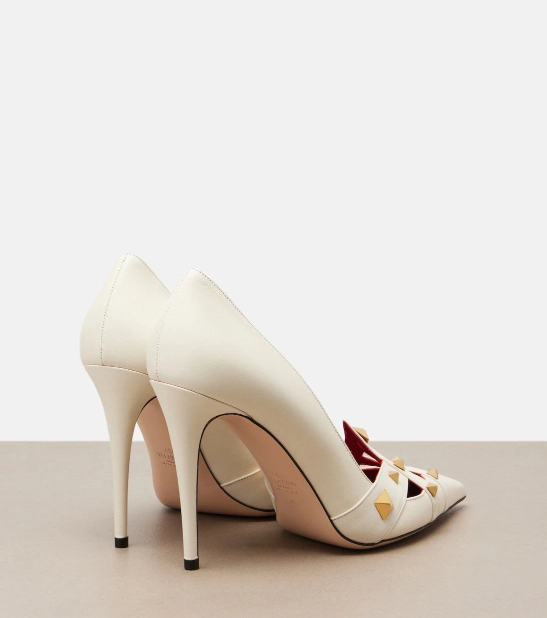 Valentino Garavani - Studdy leather pumps