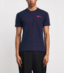 Comme Des Garçons Play Embroidered Double-Heart T-Shirt