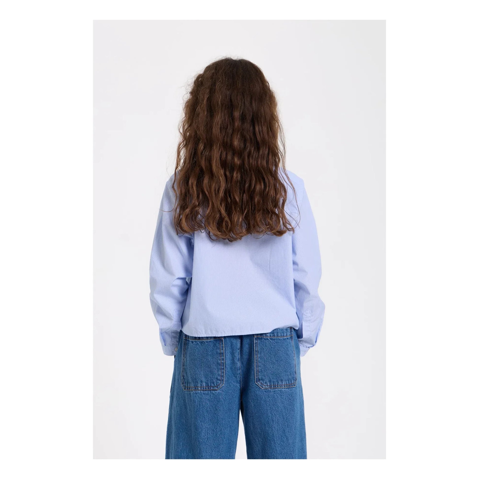 Smallable Kid - Jean Large Paloma | Denim blue