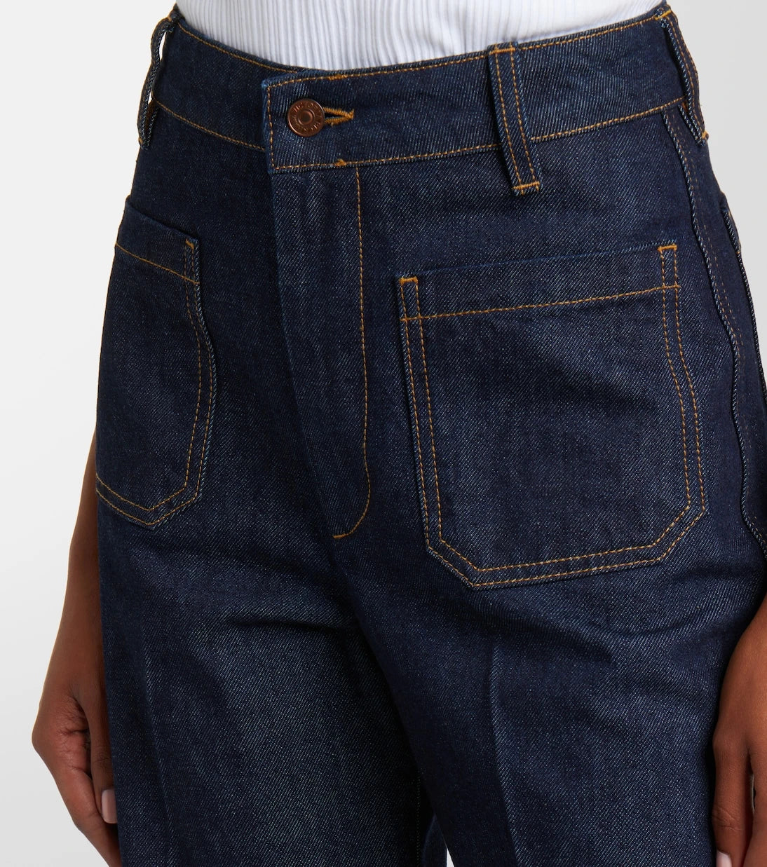 Victoria Beckham - Alina wide-leg jeans