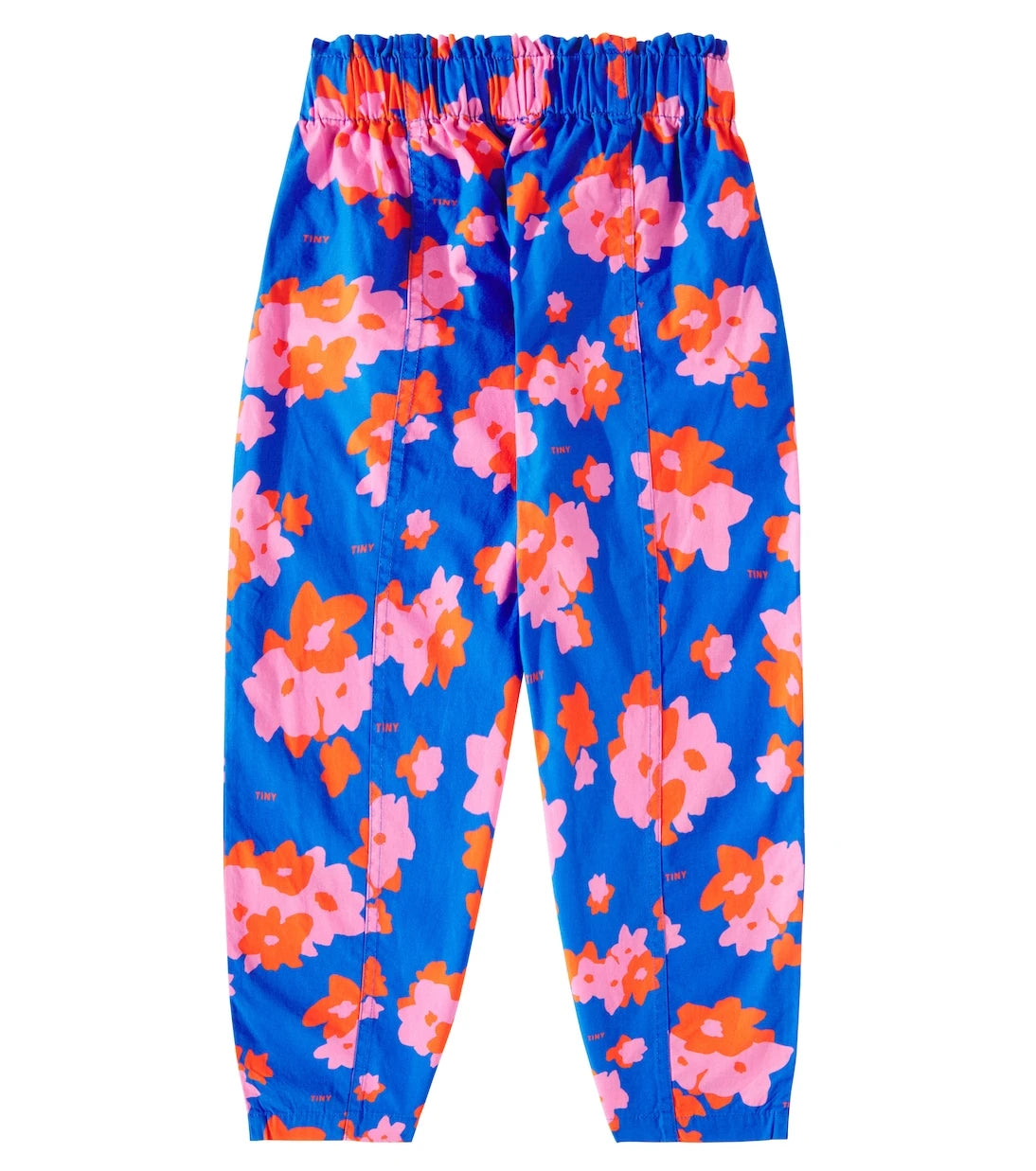 Tinycottons - Flowers cotton wide-leg pants