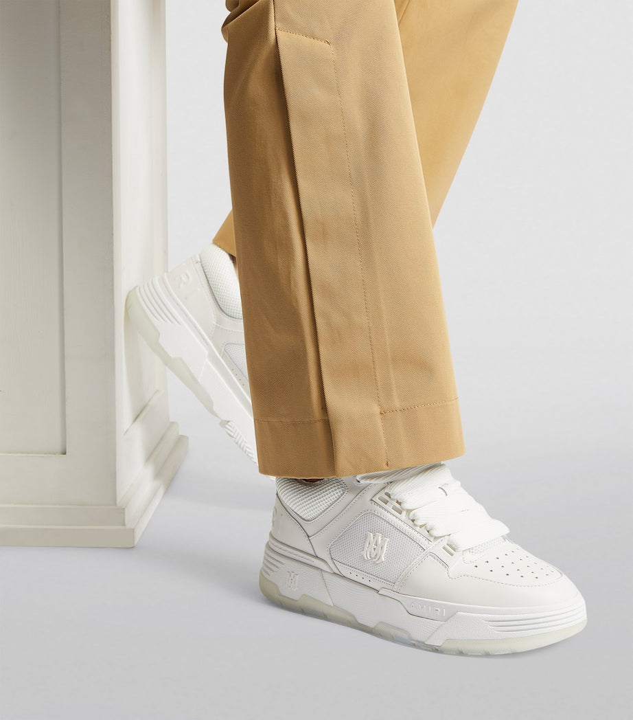 Leather MA-1 Low-Top Sneakers