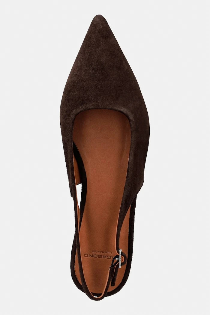 Vagabond Shoemakers балеринки от велур HERMINE