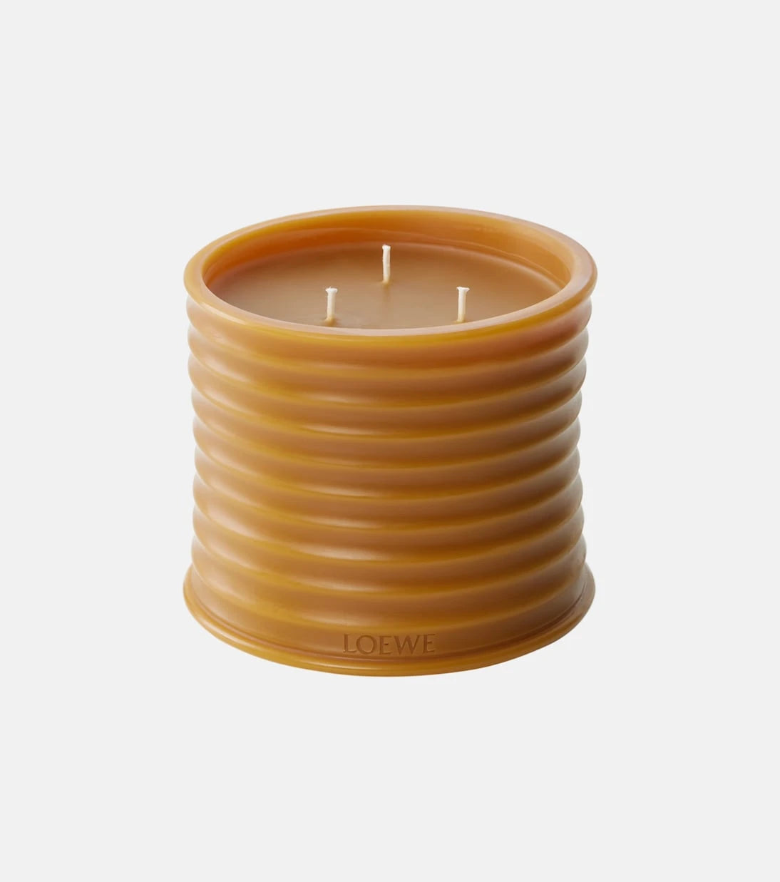 Loewe Home Scents - شمعة Bronze Beeswax Medium المعطرة