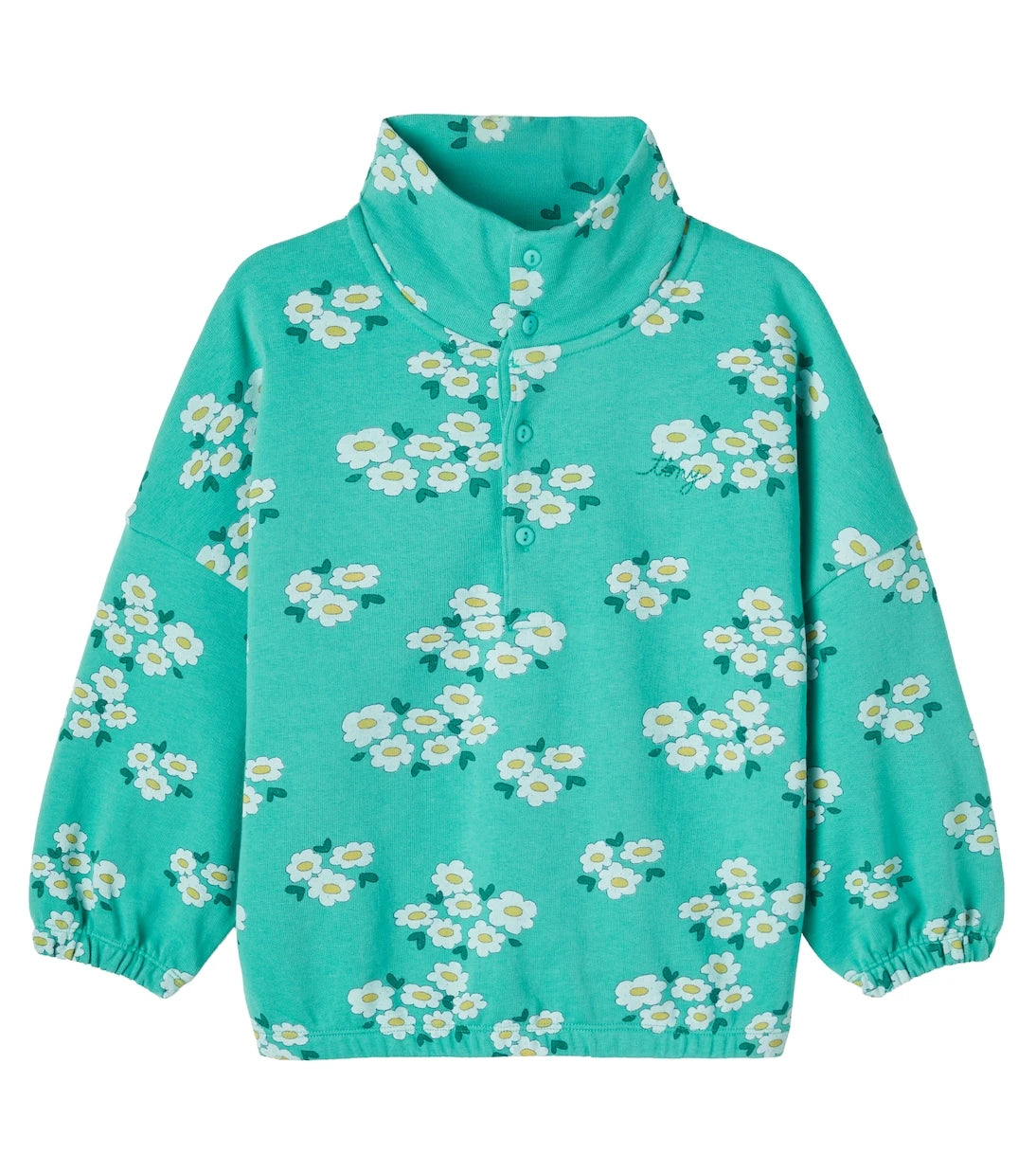 Tinycottons - Blossoms floral cotton jersey sweatshirt