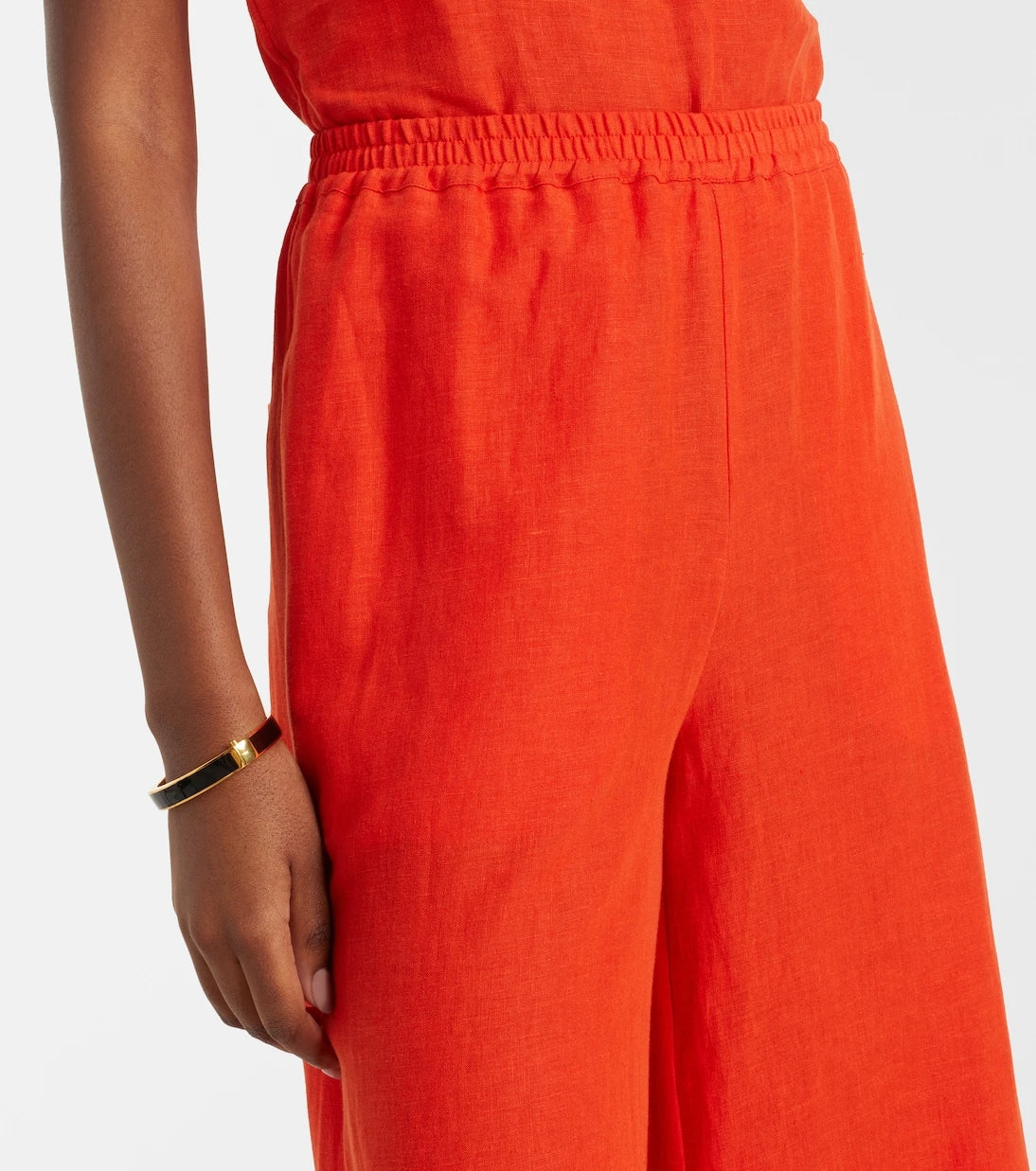 Eres - Select linen wide-leg pants