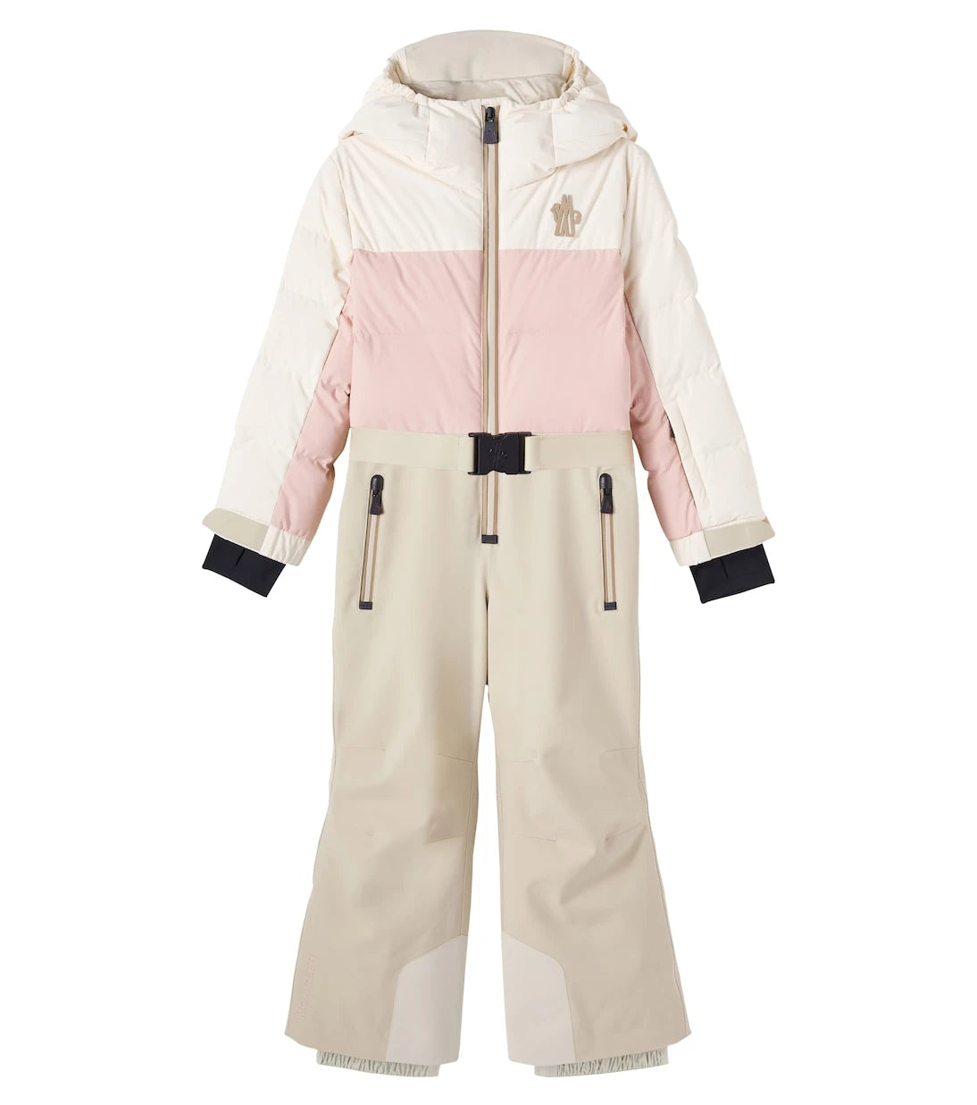 Moncler Grenoble Enfant - Colorblocked down ski suit