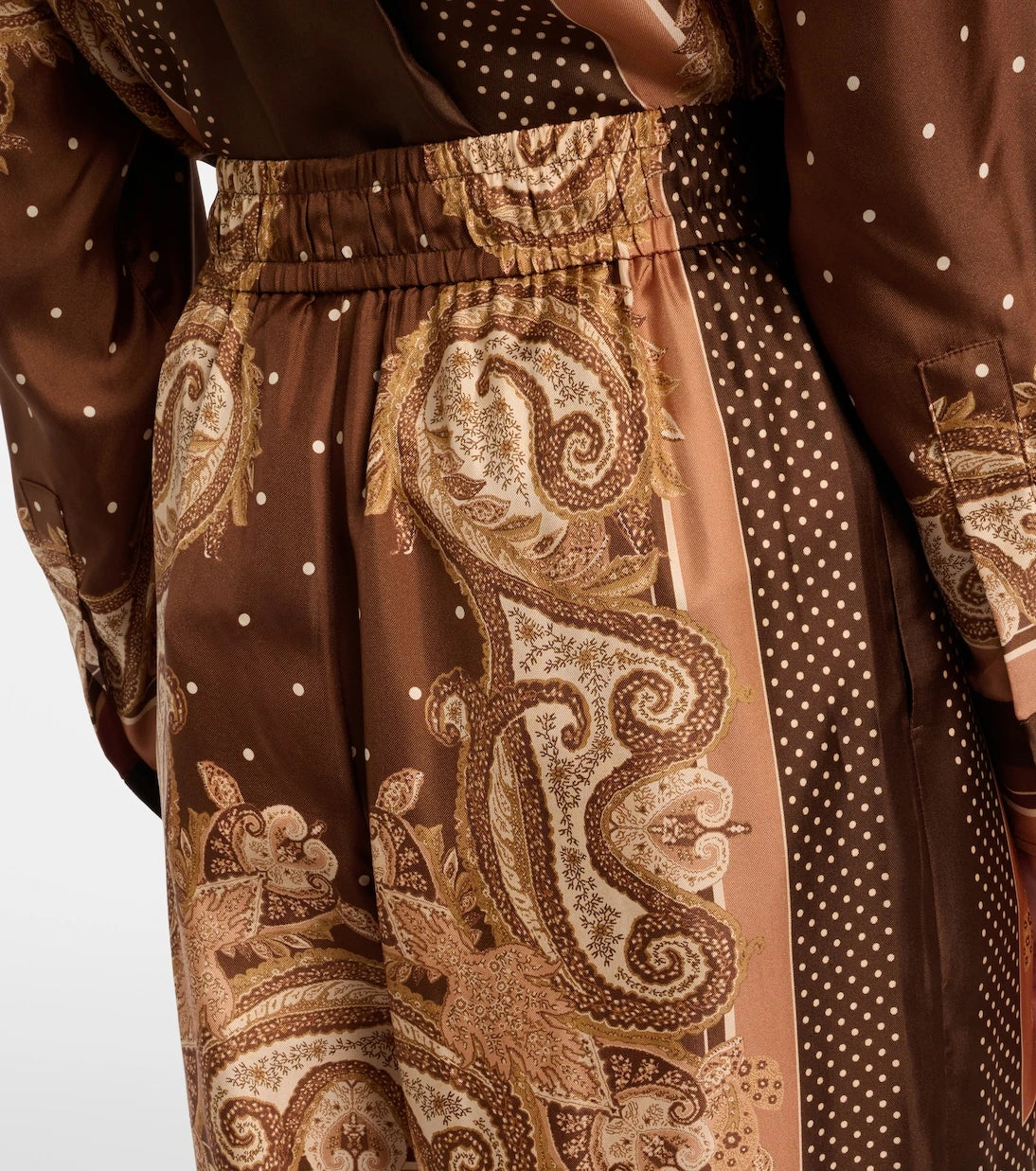 Zimmermann - Luna paisley silk palazzo pants