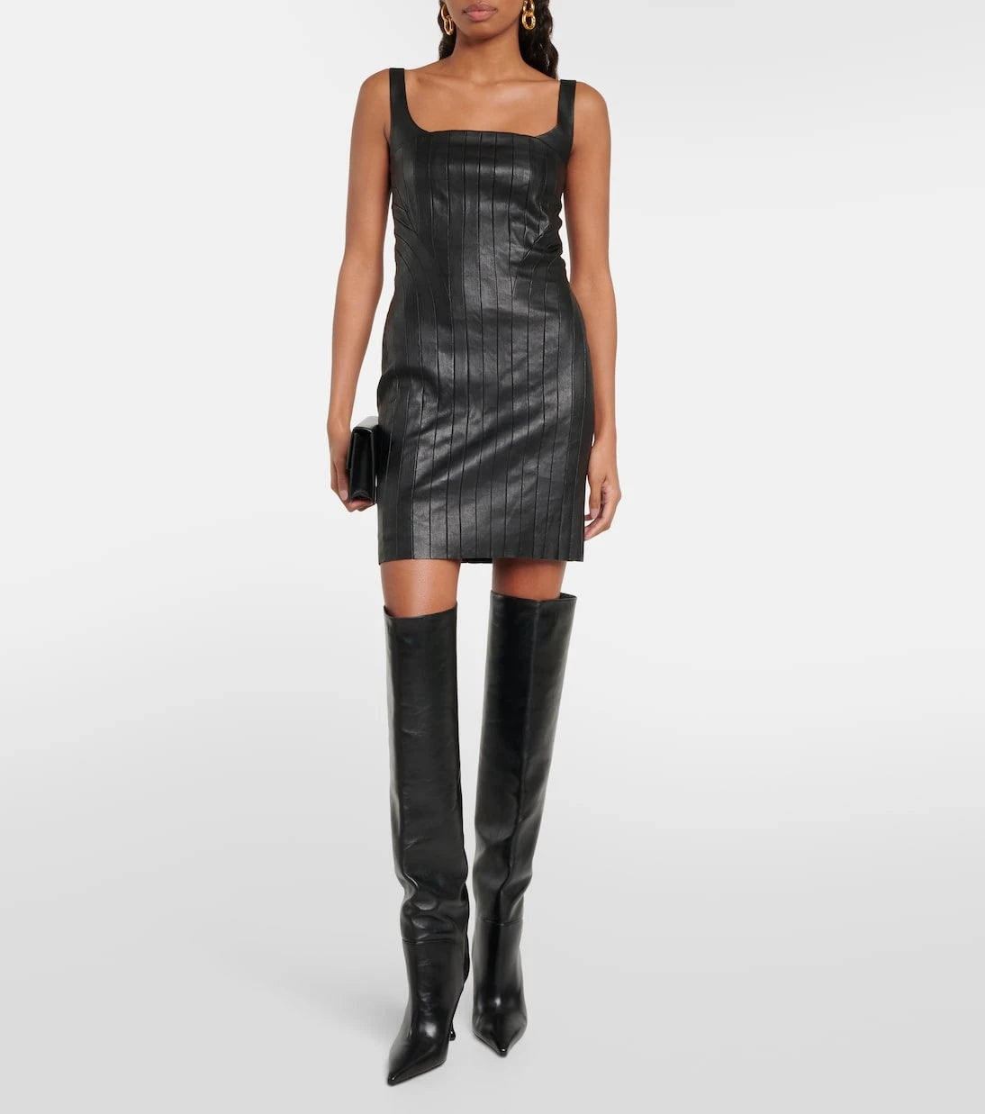 Stouls - Nino leather minidress