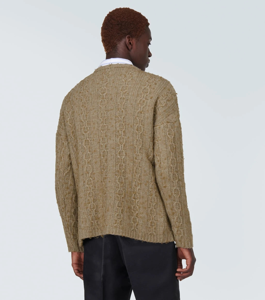 Our Legacy - Aran wool-blend sweater