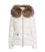 Moncler Shearling-Trim Boed Puffer Jacket