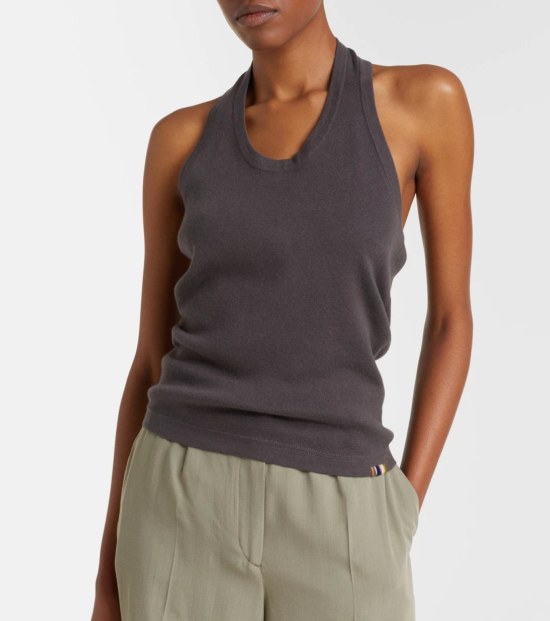 Extreme Cashmere - N°409 Jerry cotton and cashmere tank top