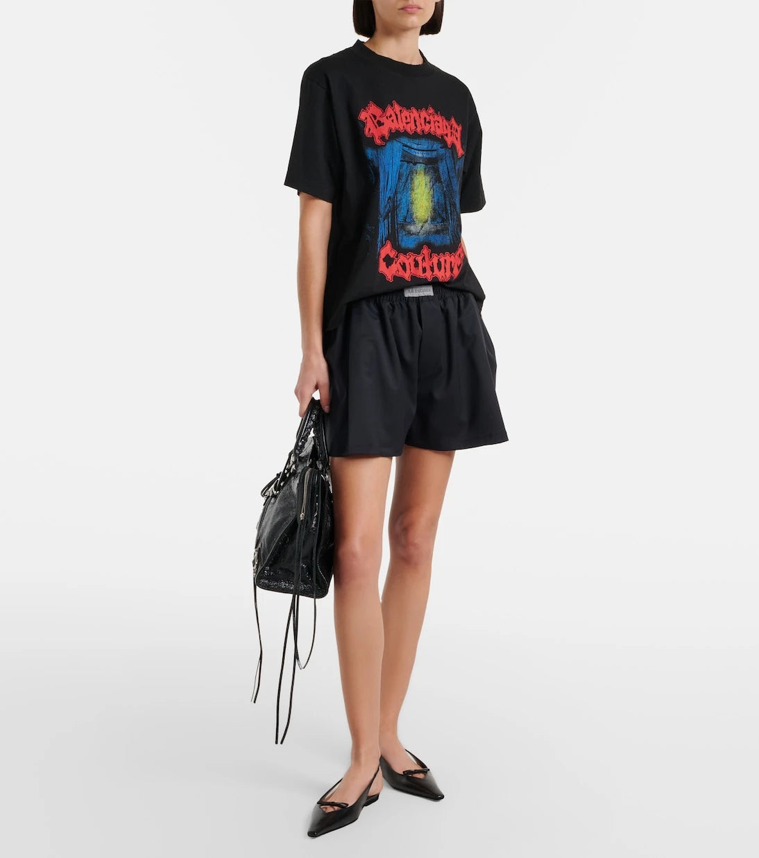 Balenciaga - Le City Medium leather tote bag