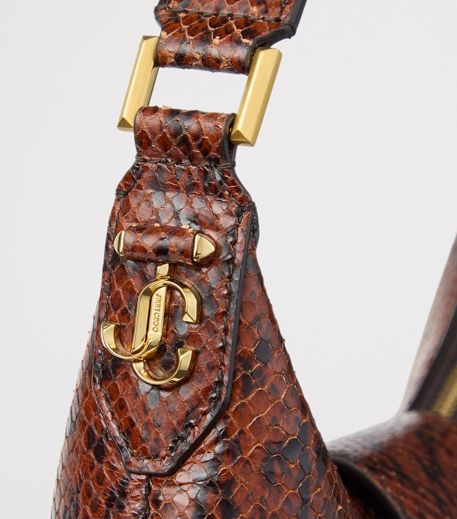 Small Bar Leather Shoulder Bag