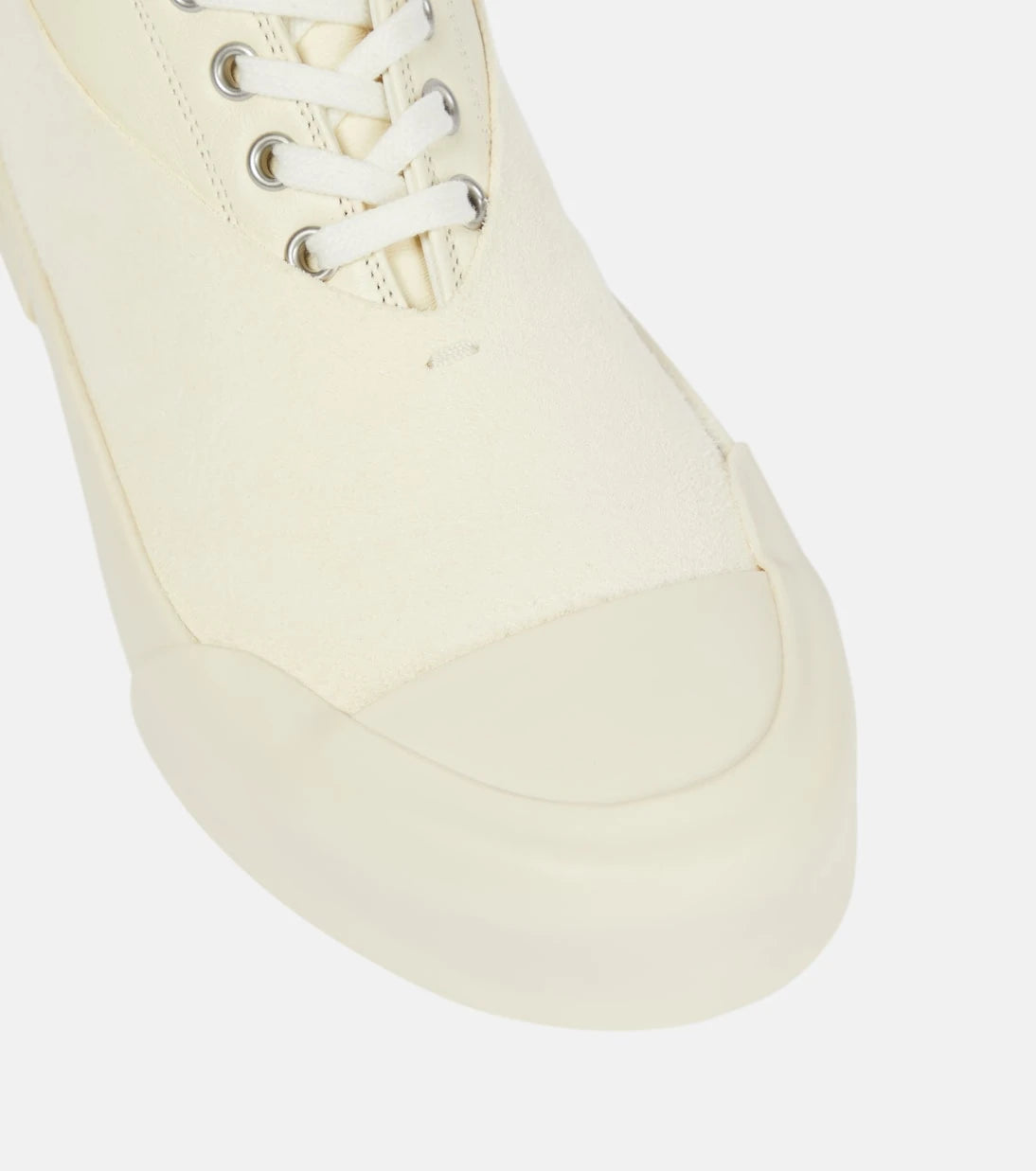 Jil Sander - Leather high-top sneakers