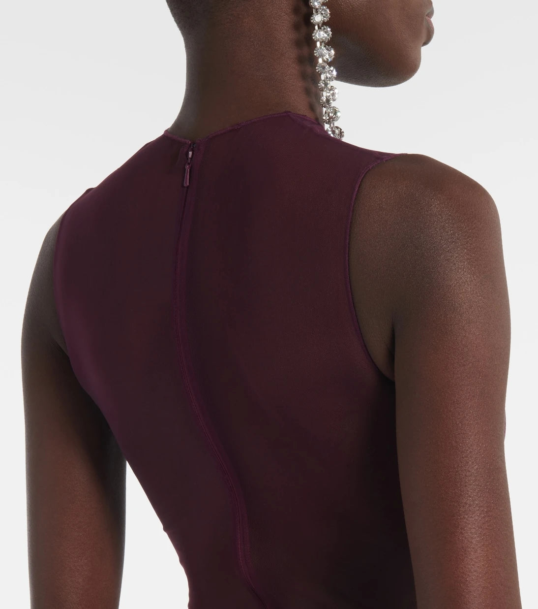 Alex Perry - Sheer mesh midi dress