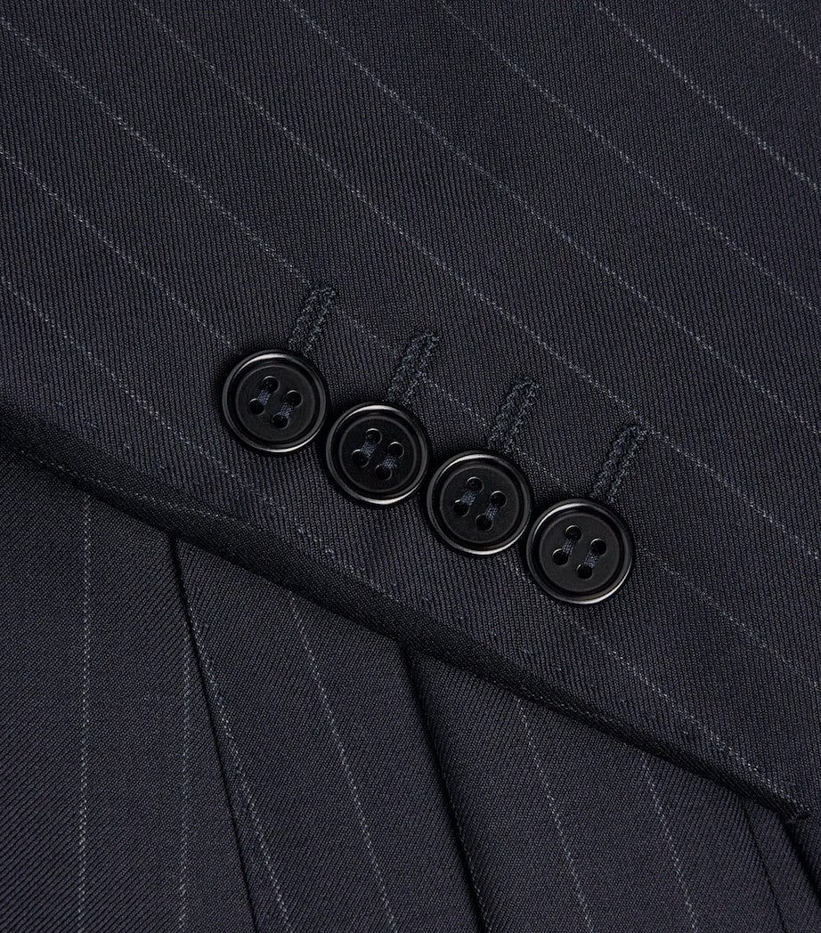 Canali Wool Pinstripe 2-Piece Suit