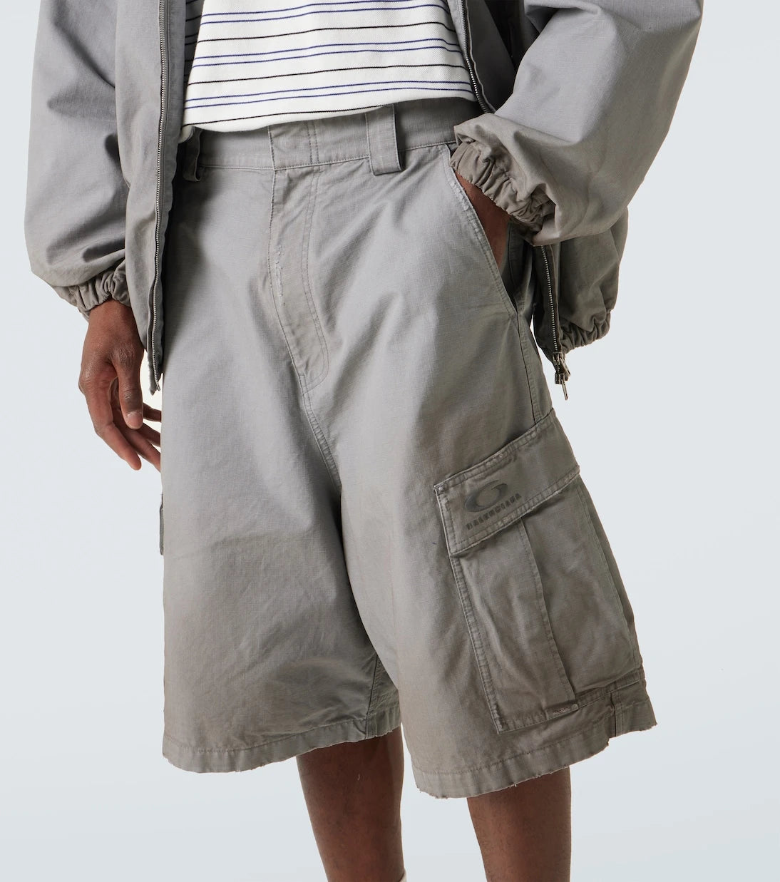 Balenciaga - شورت كارجو قطني