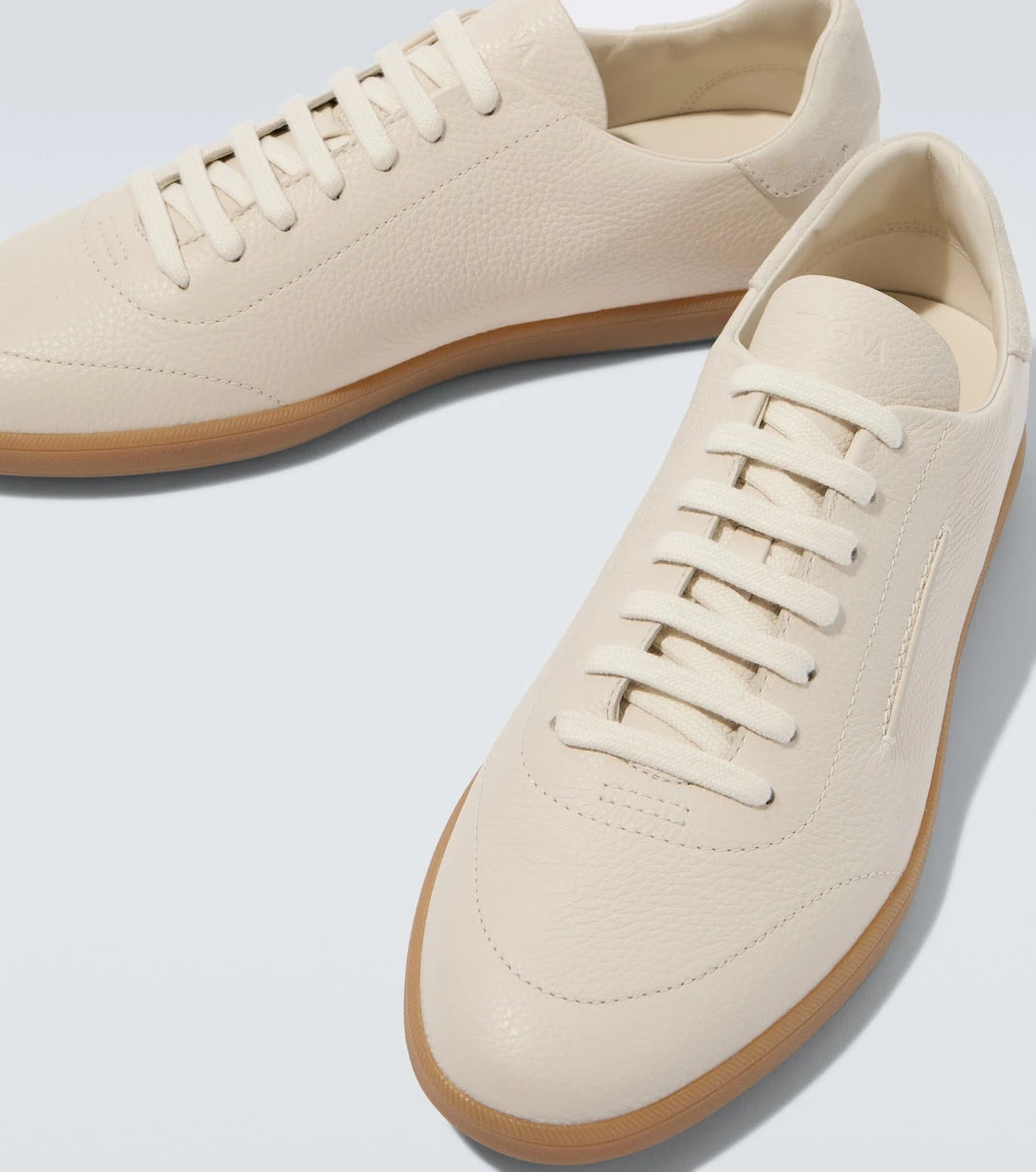 Zegna - Leather sneakers