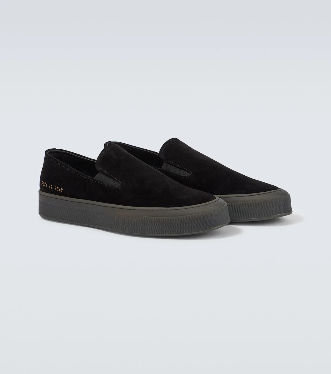 Common Projects - أحذية سنيكرز سهلة الارتداء من الجلد المدبوغ