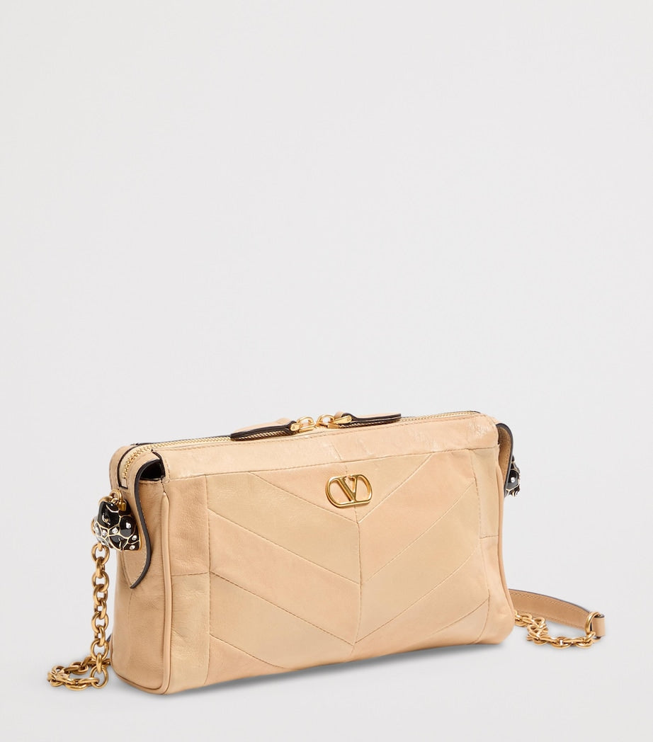 Small Lambskin Panthea Shoulder Bag