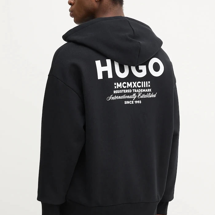 Pamuklu sweatshirt Hugo Blue Nardimez