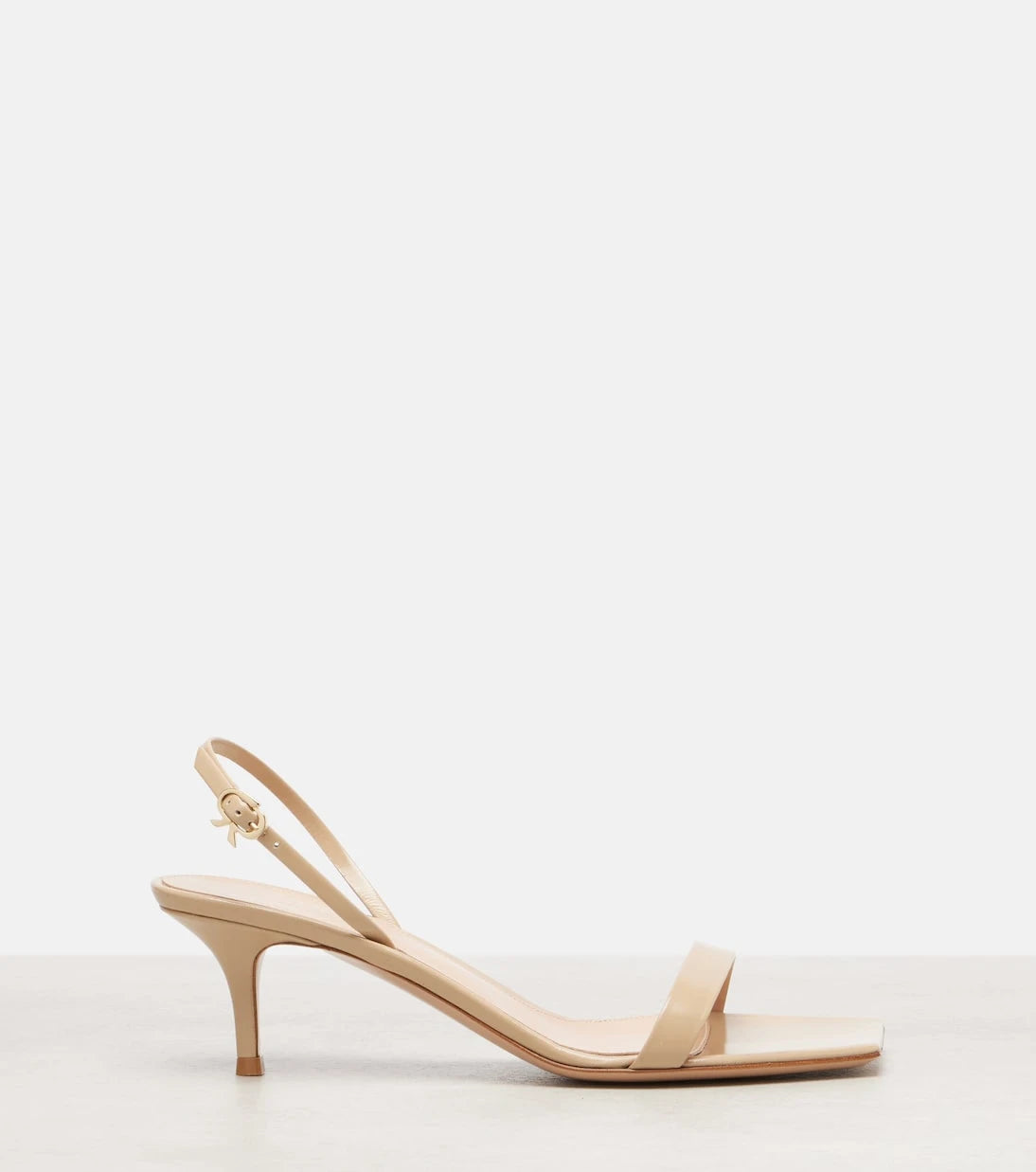 Gianvito Rossi - Ribbon patent leather sandals