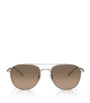 Oliver Peoples Silver Titanium Rivetti OV1335ST Sunglasses