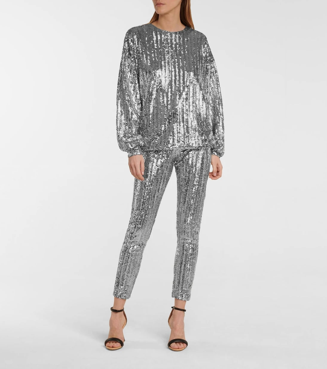Isabel Marant - Todiz sequined high-rise skinny pants