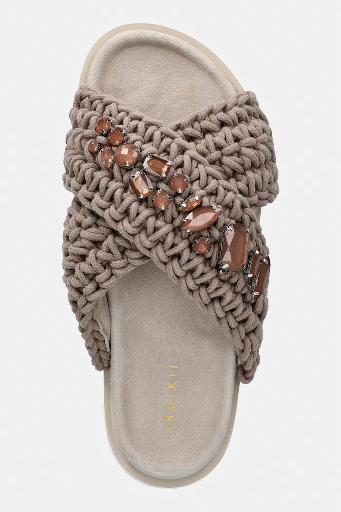 Inuikii чехли дамски Woven Stones